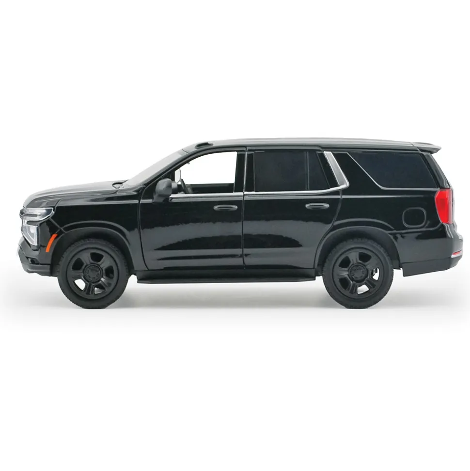 2025 Chevy Tahoe PPV Builder Kit - Black 1:24 Scale Diecast Model Truck by Motormax