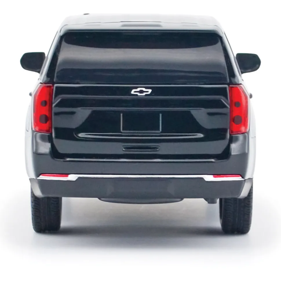 2025 Chevy Tahoe PPV Builder Kit - Black 1:24 Scale Diecast Model Truck by Motormax