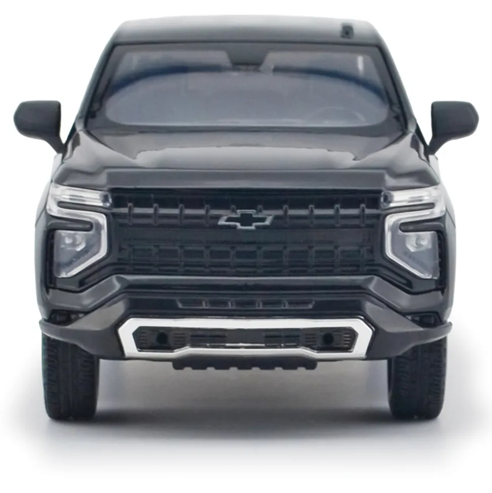 2025 Chevy Tahoe PPV Builder Kit - Black 1:24 Scale Diecast Model Truck by Motormax