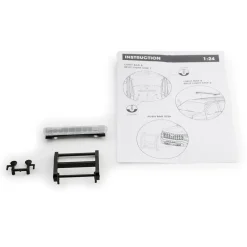 2025 Chevy Tahoe PPV Builder Kit - Black & White 1:24 Scale Diecast Model Truck by Motormax