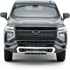 2025 Chevy Tahoe PPV Builder Kit - Black & White 1:24 Scale Diecast Model Truck by Motormax
