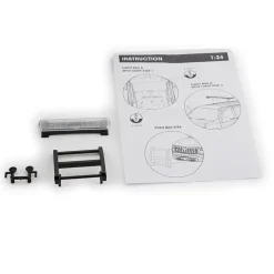 2025 Chevy Tahoe PPV Builder Kit - White 1:24 Scale Diecast Model Truck by Motormax