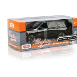 2025 Chevy Tahoe Z71 - Black 1:24 Scale Diecast Model Truck by Motormax