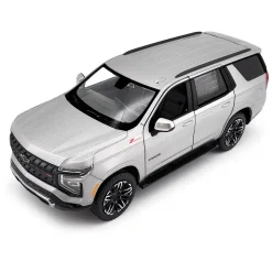 2025 Chevy Tahoe Z71 - Sterling Grey 1:24 Scale Diecast Model Truck by Motormax