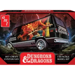 1974 Chevy Van Dungeons & Dragons 1:25 Scale Plastic Model Kit by AMT