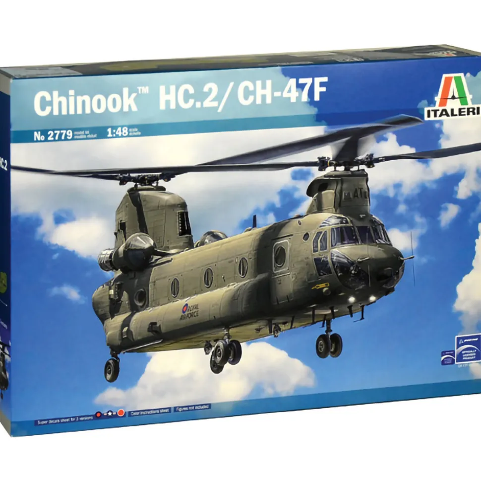 Chinook HC.2 / CH-47F 1/48 Kit 1:48 scale Plastic by Italeri