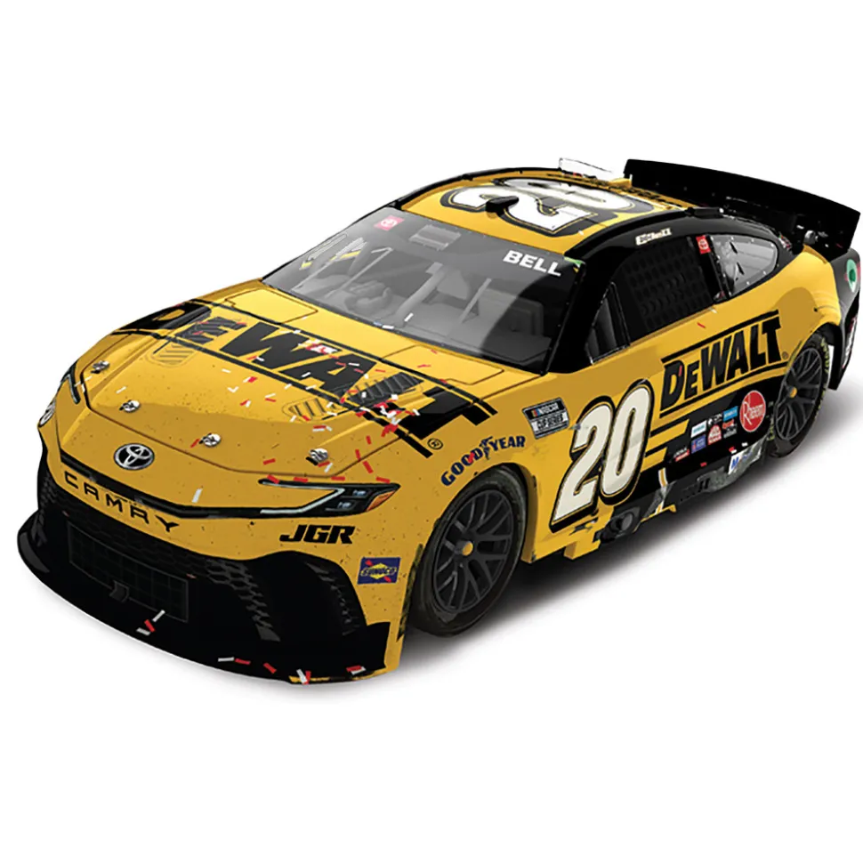 2025 Christopher Bell Toyota Camry - Dewalt Atlanta Raced Win NASCAR Diecast 1:24 Scale Diecast Model Car by Lionel Racing