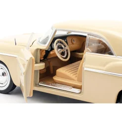 1955 Chrysler C300 - Beige 1:24 Scale Diecast Model Car by Motormax