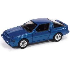 1988 Chrysler Conquest TSi - Bright Blue Metallic 1:64 Scale Diecast Model Car by Auto World