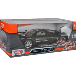 Chrysler ME 4-12 Concept - Black 1:18 Scale Diecast Model Car by Motormax
