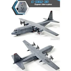 C-130J-30 Super Hercules 1/144 Kit Academy (12631) 1:144 scale Plastic by Academy