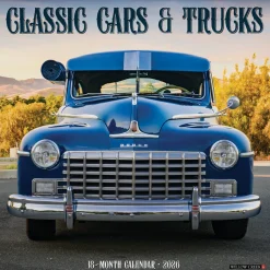 Classic Cars and Trucks 2026 Wall Calendar Stapled Wall Calendar by Willow Creek Press, Inc.