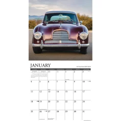 Classic Cars 2026 Wall Calendar Stapled Wall Calendar by Willow Creek Press, Inc.