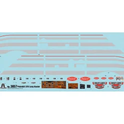Classic Peterbilt 378 1/24 Kit 1:24 Scale Plastic Model Kit by Italeri