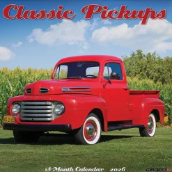 Classic Pickups 2026 Wall Calendar Stapled Wall Calendar by Willow Creek Press, Inc.