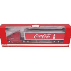 Coca-Cola Bottle Long Hauler 1:87 Scale Diecast Model Truck by Motor City Classics