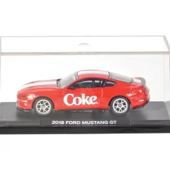 2018 Coca-Cola Ford Mustang GT 1:50 Scale Diecast Model Car by Motor City Classics