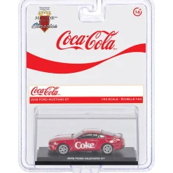 2018 Coca-Cola Ford Mustang GT 1:50 Scale Diecast Model Car by Motor City Classics