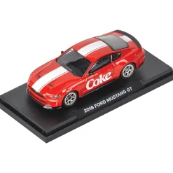 2018 Coca-Cola Ford Mustang GT 1:50 Scale Diecast Model Car by Motor City Classics