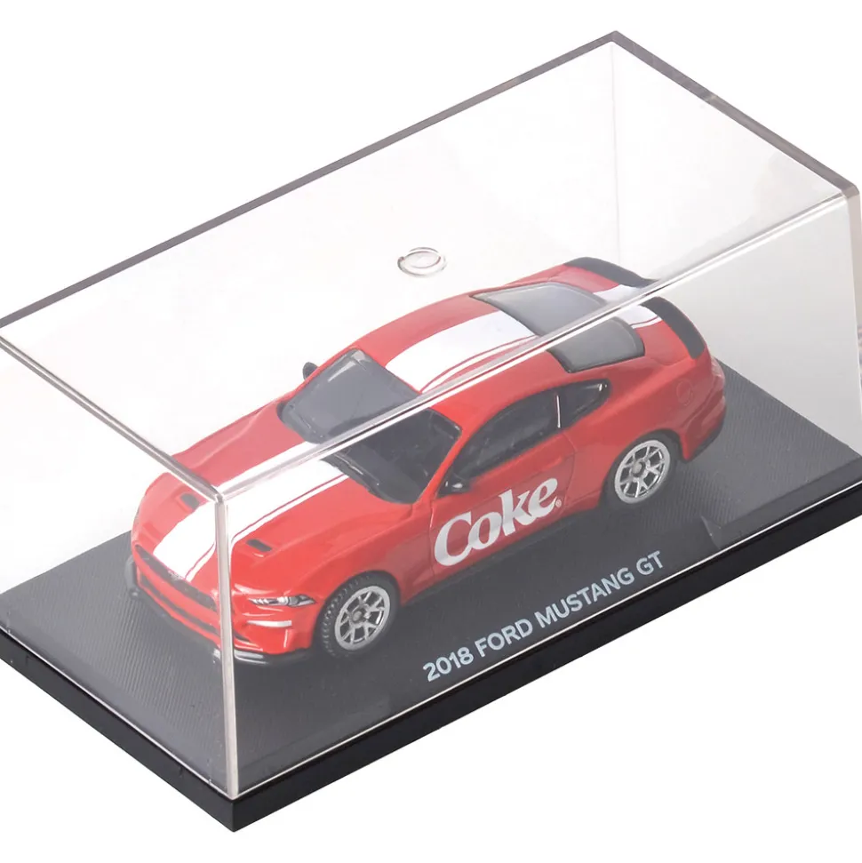 2018 Coca-Cola Ford Mustang GT 1:50 Scale Diecast Model Car by Motor City Classics