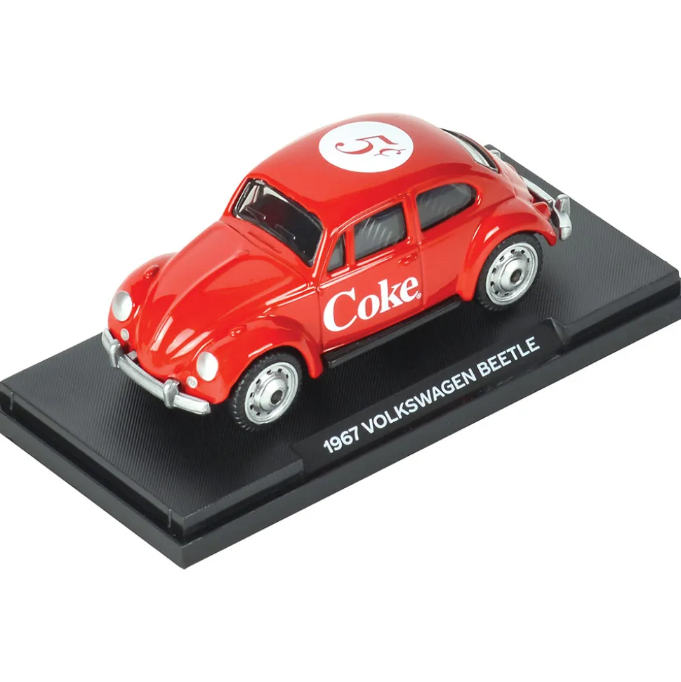 1967 Coca-Cola Volkswagen Beetle 1:50 Scale Diecast Model Car by Motor City Classics