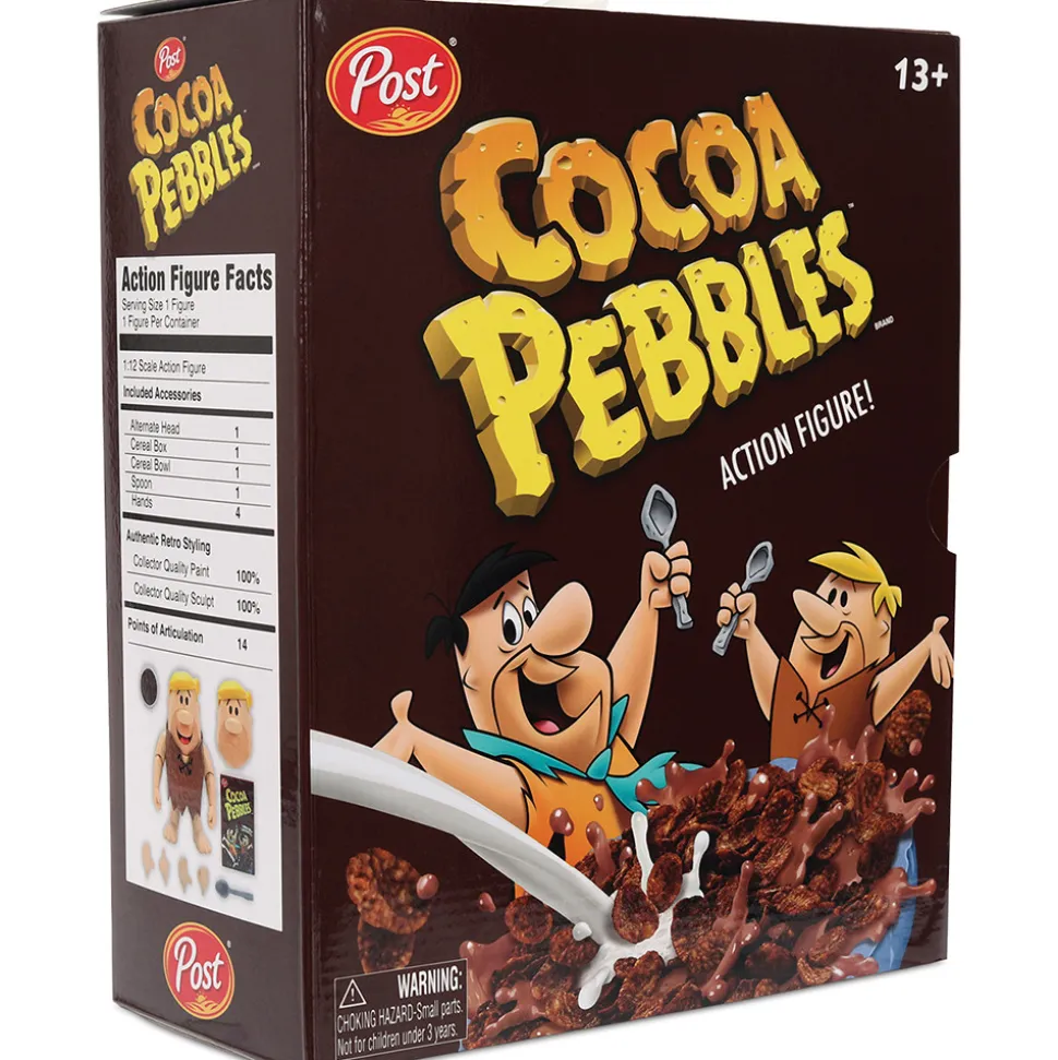 Cocoa Pebbles - Barney Rubble Articulated Figure 1:12 Scale Figurine by Jada Toys