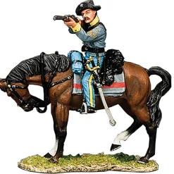 Confederate Cavalry Sergeant Firing Carbine 1/30 Figure 1:30 Scale by King and Country