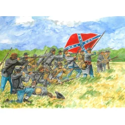 Confederate Inf. (American Civil War) 1/72 Figures 1:72 Scale Plastic Model Kit by Italeri