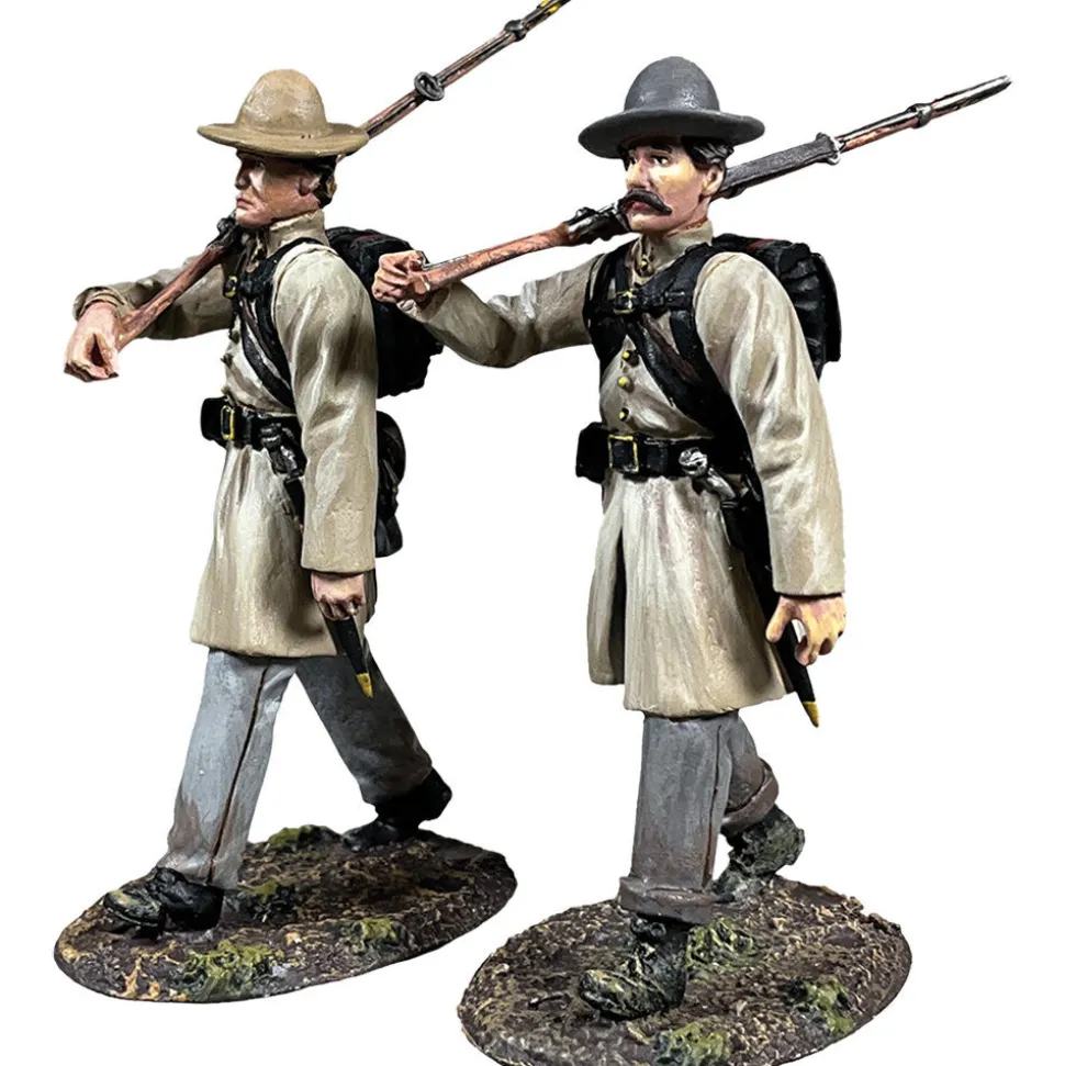 Confederate Infantry Marching 1/30 Figures William Britain (31500) 1:30 scale Metal by William Britain