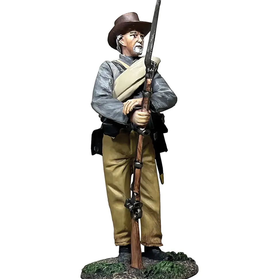 Confederate Infantrymen at Rest 1/30 Figure William Britain (31502) 1:30 scale Metal by William Britain