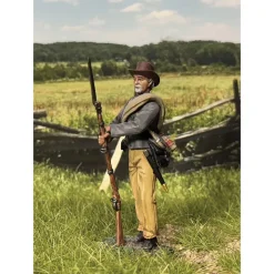 Confederate Infantrymen at Rest 1/30 Figure William Britain (31502) 1:30 scale Metal by William Britain
