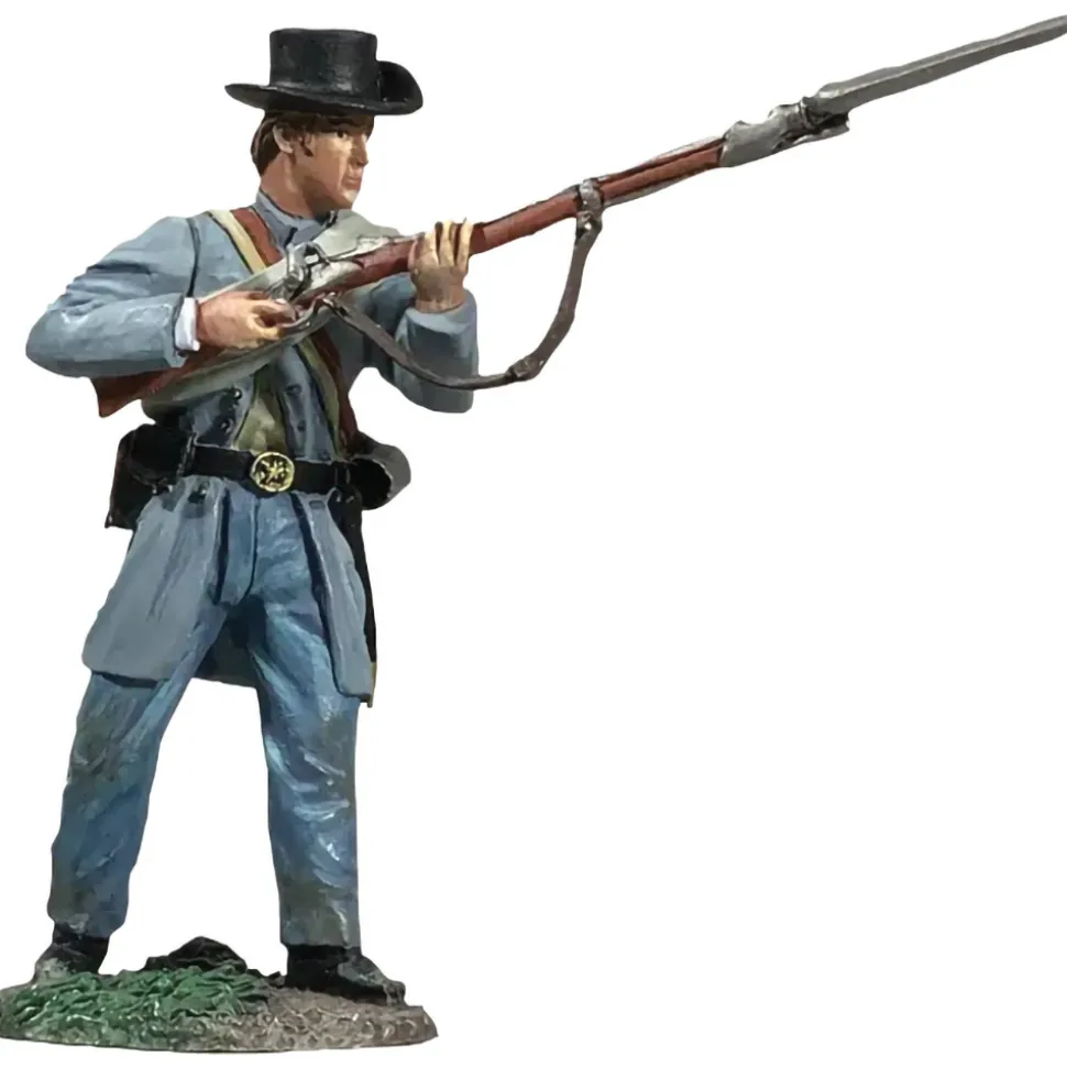 Confederate in Frock Coat Advancing 1/30 Figure William Britain (31379) 1:30 scale Metal by William Britain