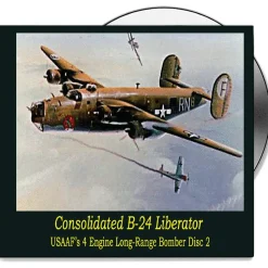 Consolidated B-24 Liberator 2-DVD Set CAMPBELL FILMS (CFDVD0211-D3) by Campbell Films
