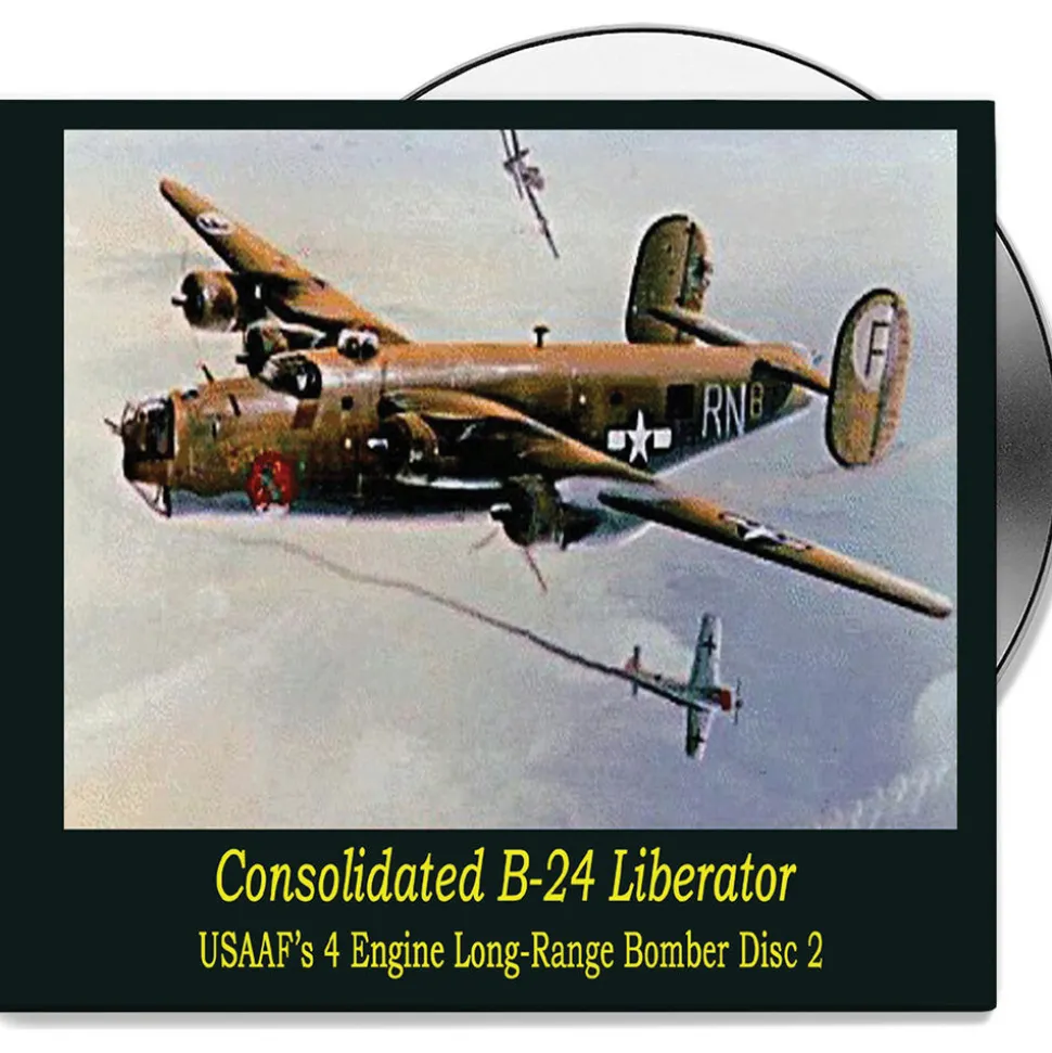 Consolidated B-24 Liberator 2-DVD Set CAMPBELL FILMS (CFDVD0211-D3) by Campbell Films