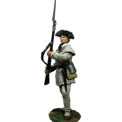 Continental Line in Hunting Shirt Alert 1/30 Figure William Britain (16137) 1:30 Scale Metal by William Britain