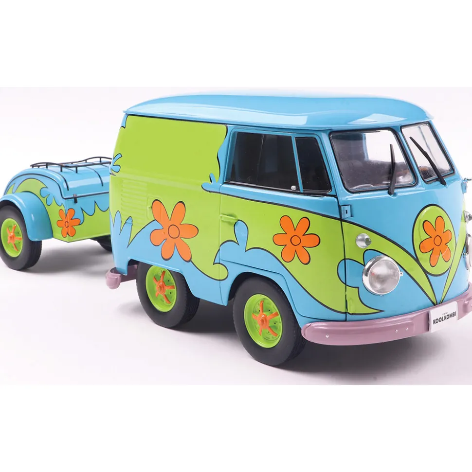 2024 Cool Combi Flower Power 1:18 Scale Diecast Model Car by Solido