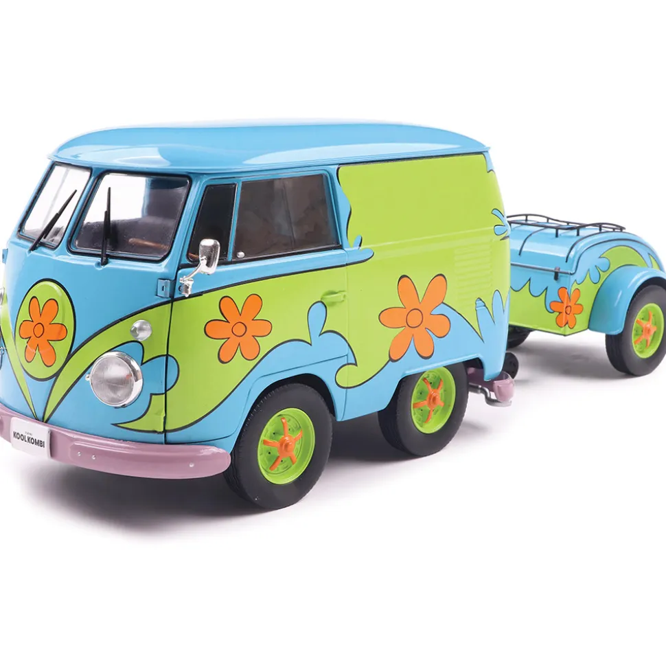 2024 Cool Combi Flower Power 1:18 Scale Diecast Model Car by Solido