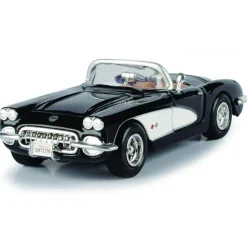 1959 Corvette - Black 1:24 Scale Diecast Model Car by Motormax
