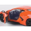2020 Corvette C8 - Orange 1:24 Scale Diecast Model Car by Motormax