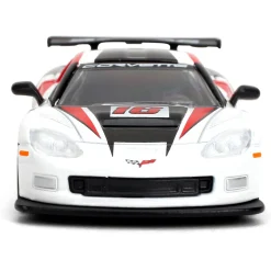 2005 Corvette C6R - White #16 1:64 Scale Diecast Model Car by Majorette