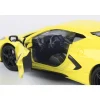 2020 Corvette C8 - Yellow 1:24 Scale Diecast Model Car by Motormax