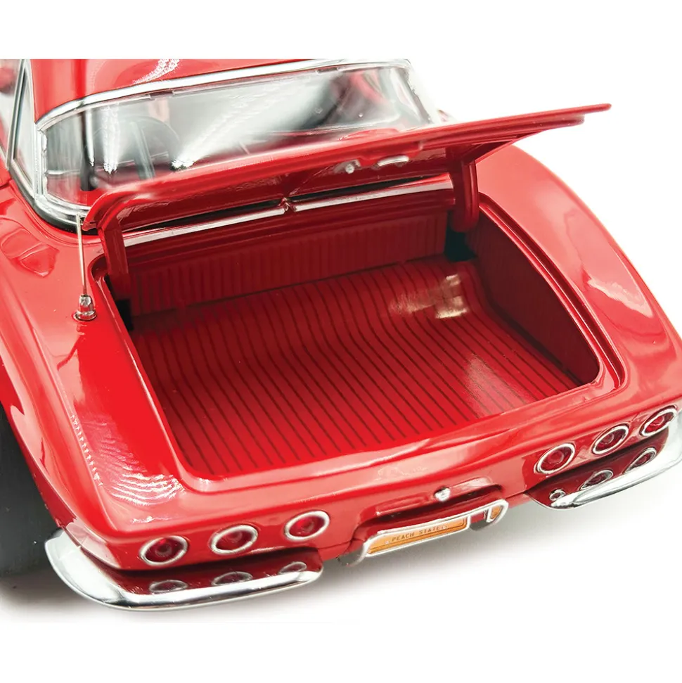 1961 Corvette Gasser - Red 1:18 Scale Diecast Model Car by Acme