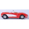 1959 Corvette - Red 1:24 Scale Diecast Model Car by Motormax