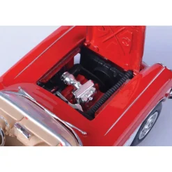 1959 Corvette - Red 1:24 Scale Diecast Model Car by Motormax