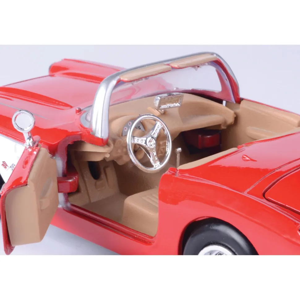 1959 Corvette - Red 1:24 Scale Diecast Model Car by Motormax