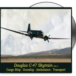 C-47 Skytrain 2-DVD Set Campbell Films (CFDVD0292 D3 ) by Campbell Films