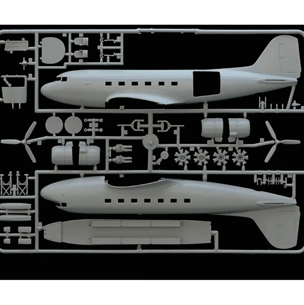 C-47 Skytrain 1/72 Kit 1:72 Scale Plastic Model Kit by Italeri