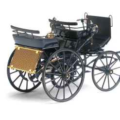 1886 Daimler Motorkutsche 1886 Dark Blue 1:18 Scale Diecast Model Car by Norev