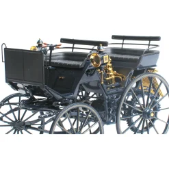 1886 Daimler Motorkutsche 1886 Dark Blue 1:18 Scale Diecast Model Car by Norev