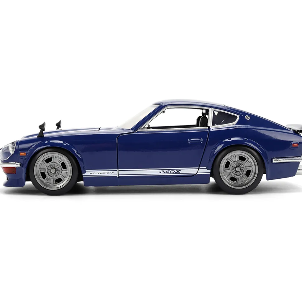 1972 Datsun 240Z - Blue JDM 1:24 Scale Diecast Model Car by Jada Toys